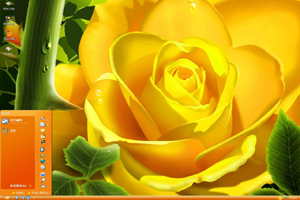 黄色黄玫瑰高清爱情主题