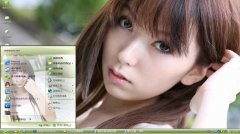 日本美女波多野结衣电脑xp主题