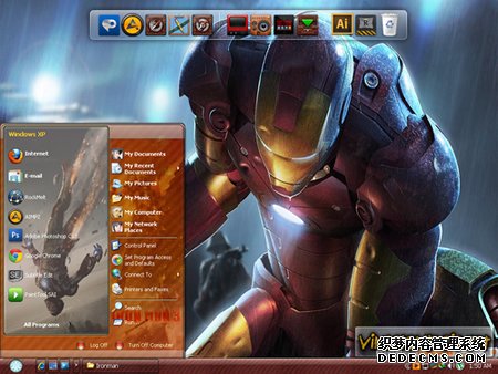 钢铁侠XP主题 Iron Man XP Themes