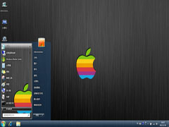 质感苹果win7电脑桌面主题