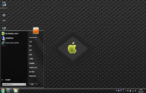黑色格调苹果电脑apple主题