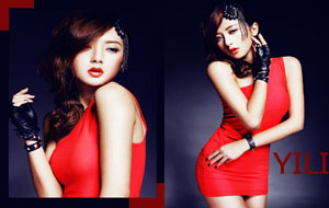 热情似火的美女桌面壁纸 高清