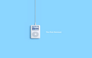iPod音乐播放器1024 768高清壁纸
