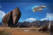 EVE Online科幻游戏逼真高清壁纸