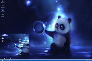 梦幻熊猫高清动物主题