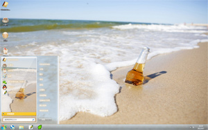  沙滩啤酒win7 