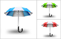 雨伞图标-7枚