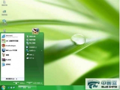 绿叶上的水滴-电脑主题-WIN7主题