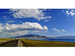  新疆北疆自然风光 公路 4k风景图片 