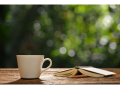  咖啡杯,浪漫,书,咖啡,杯子,早晨,设计素材,6K背景图片 