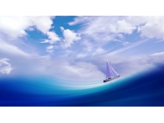  船舶,天空,艺术,帆船,4K设计图片 