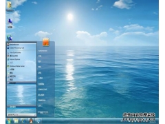  蓝天白云win7主题 