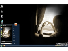  窗旁的寂寞win7系统主题 