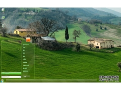  托斯卡纳大草原护眼Win7主题 