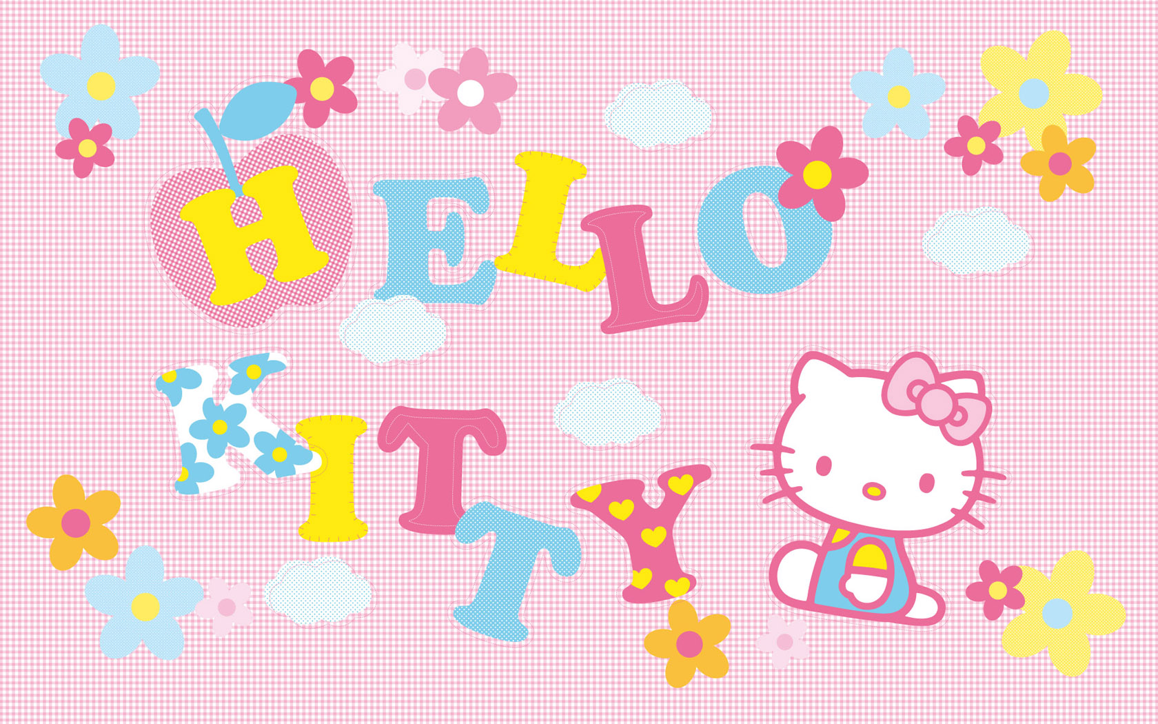 Hello Kitty可爱卡通桌面壁纸